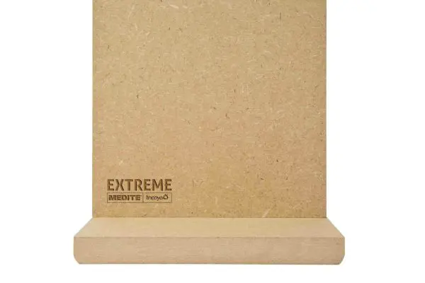 MDF Medite Tricoya 9mm 244x122cm - onbehandeld - exterieurplaat - Afbeelding 2