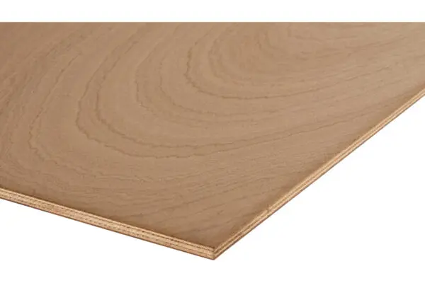 Multiplex okoumé 12mm 250x122cm - mahonie dekfineer B/BB - onbehandeld - Afbeelding 2