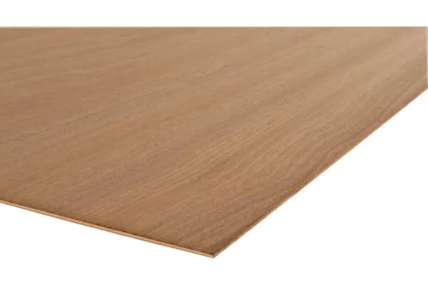 Multiplex okoumé 4mm 250x122cm - mahonie dekfineer B/BB - onbehandeld - Afbeelding 2