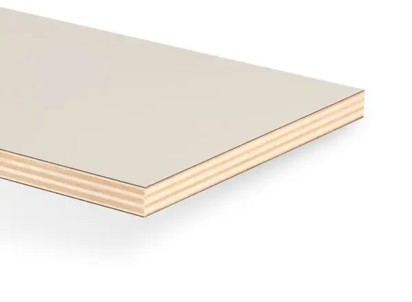 PAKAANBIEDING populieren multiplex met HPL - 19,8mm 122x244cm - wit - TST-structuur - 30 stuks