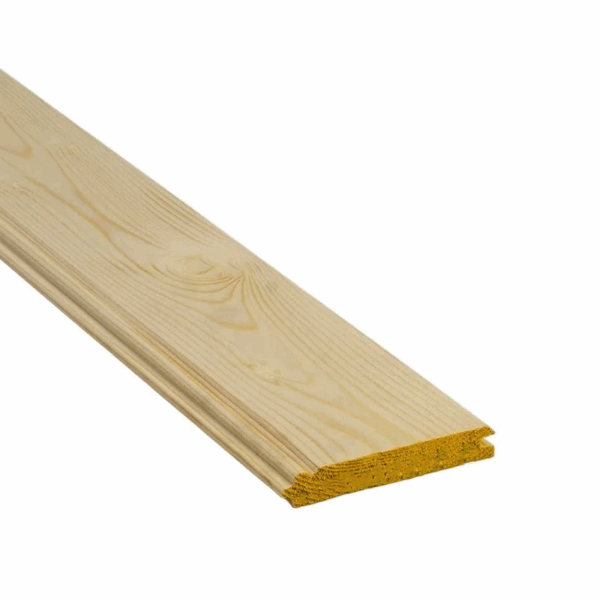 Vuren kraaldelen 22x125x4200mm geschaafd - tong en groef - onbehandeld